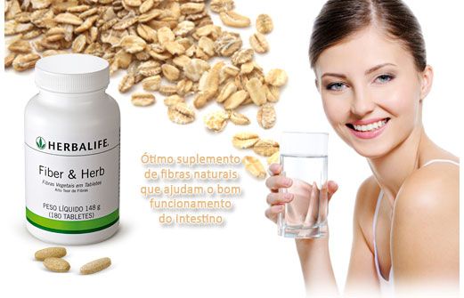 Fiber & Herb - Fibras Vegetais em tabletes