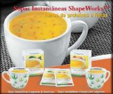 Sopas Isntantânias Shape Works-Cx com 7 sachês